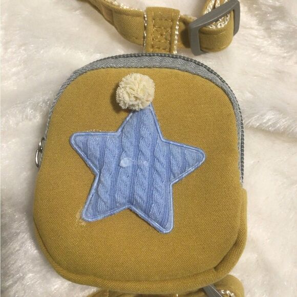 Yellow Backpack harness with leash size S NWOT - Picture 6 of 9